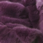 Mobile Preview: Blue Fox Patch Blanket: Pelliccia
